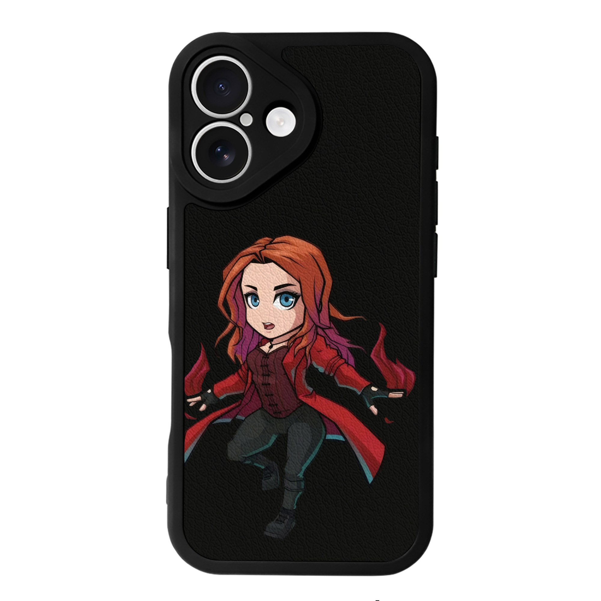 （画像用） アベンジャーズ The Avengers 【iPhone 16シリーズ対応】シリコンスマホケース（レザー調） 材質：シリコン
